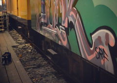 Graffiti Wall - Photo by PeterPetersen - srf, pulk