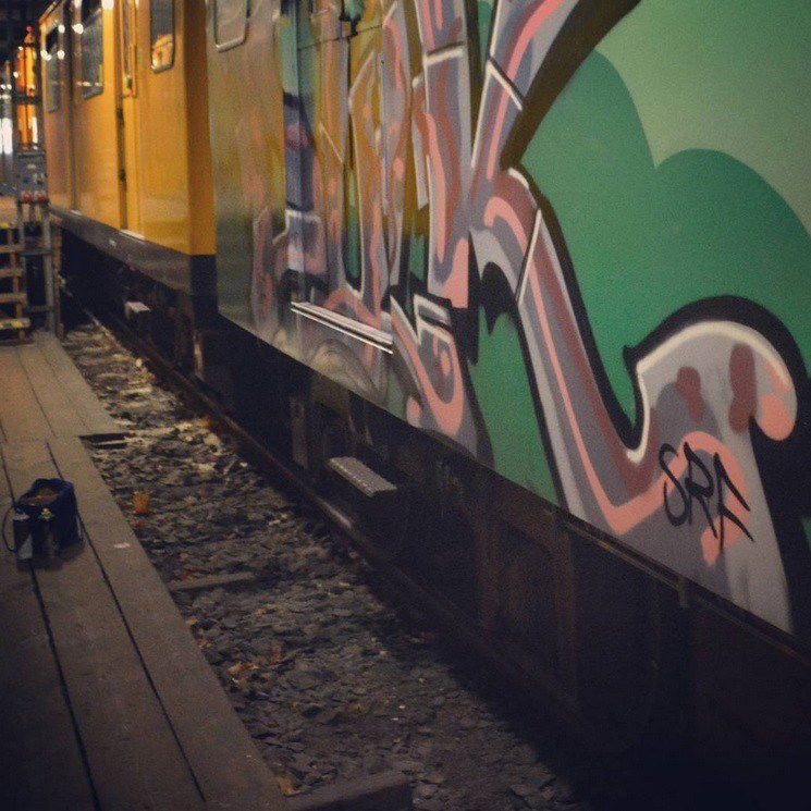 Graffiti Wall - Photo by PeterPetersen - srf, pulk