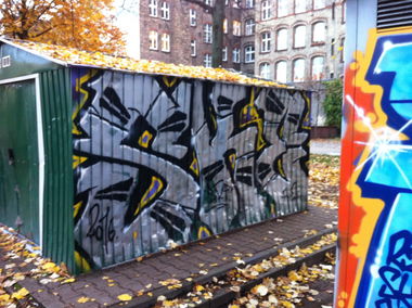 Graffiti Wall - Photo by PeterPetersen - ske