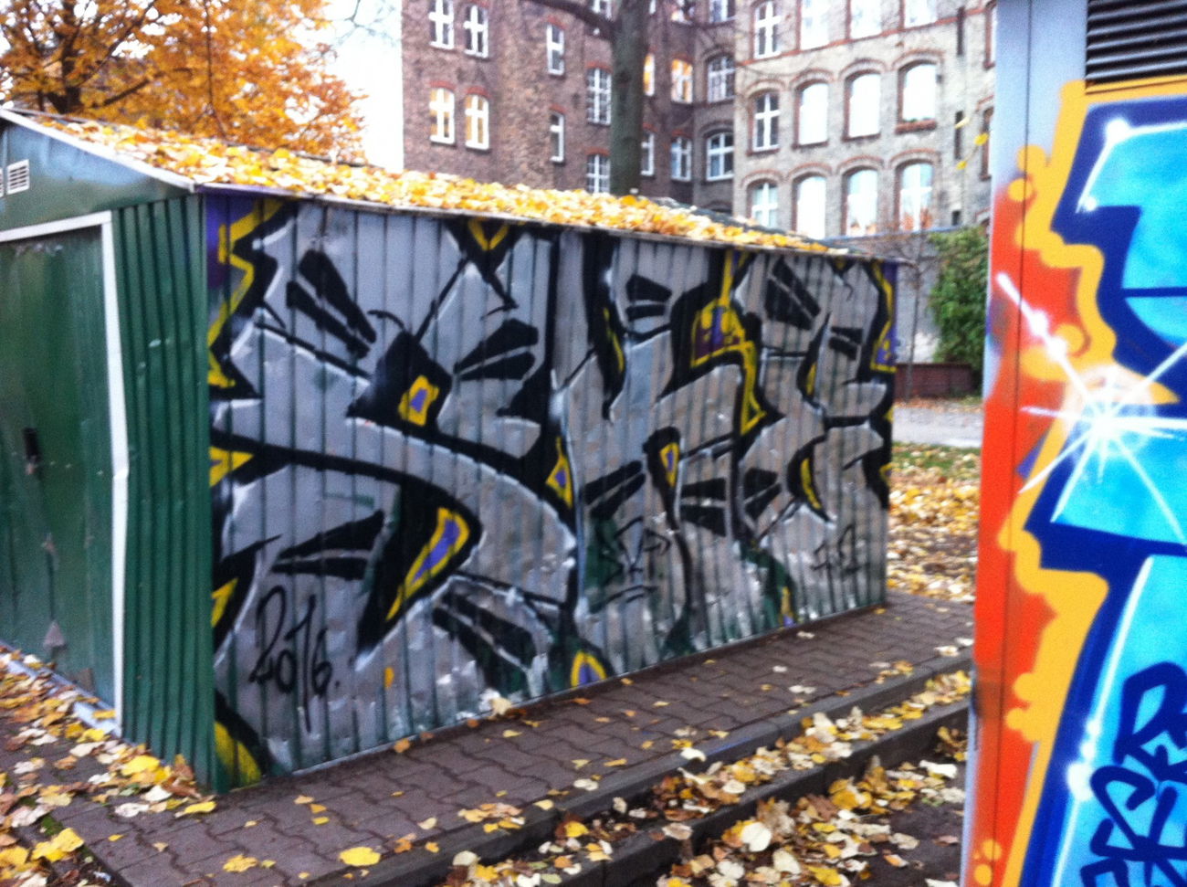 Graffiti Wall - Photo by PeterPetersen - ske