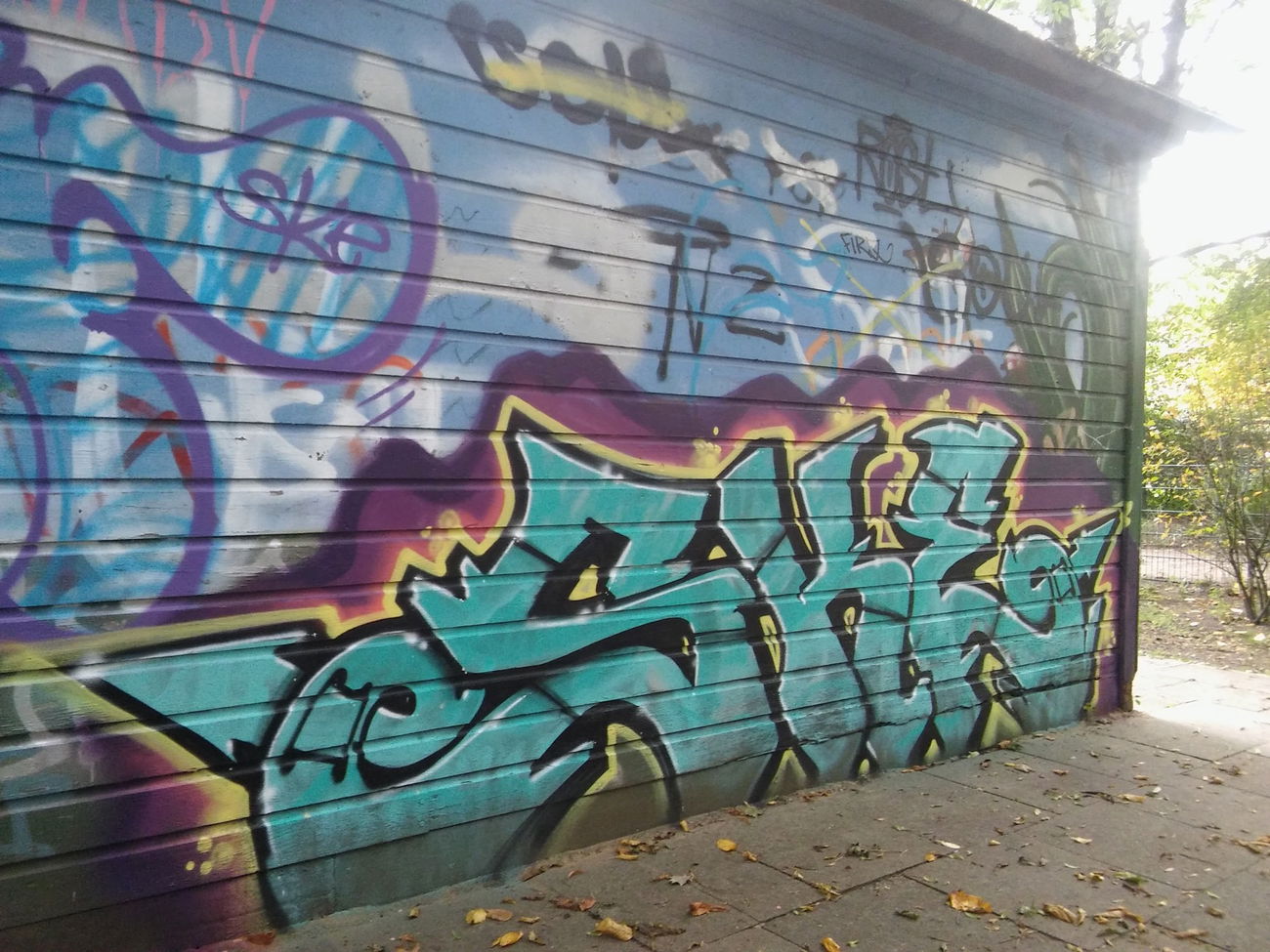 Graffiti Wall - Photo by PeterPetersen - ske