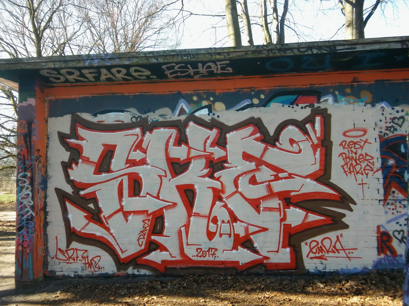 Graffiti Wall - Photo by PeterPetersen - ske