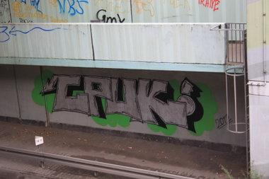 Graffiti Bombing in Frankfurt - Photo by PetreUhlman - Cpuk, 2012, Frankfurt (2012)