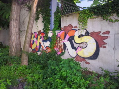 Graffiti Wall in Frankfurt - Photo by PetreUhlman - Broks, Cpuk, Frankfurt