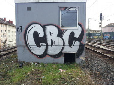 Graffiti Bombing - Photo by PetreUhlman - Cbc, 2007, Frankfurt (2007)