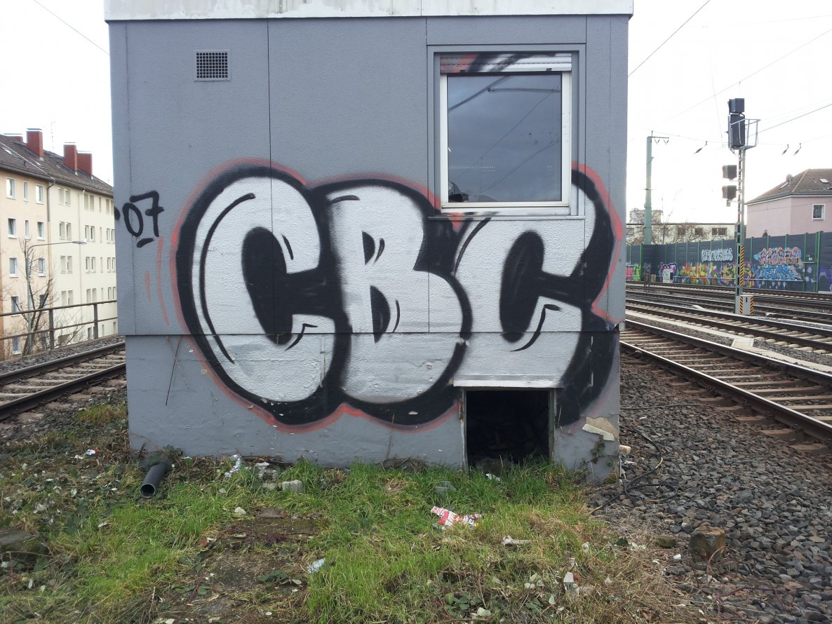 Graffiti Bombing - Photo by PetreUhlman - Cbc, 2007, Frankfurt (2007)