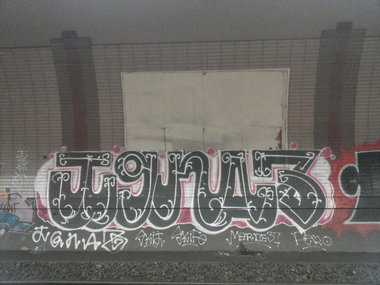 Graffiti Bombing - Photo by PetreUhlman - Ignaz, Frankfurt