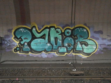 Graffiti Bombing - Photo by PetreUhlman - Pabir, Frankfurt