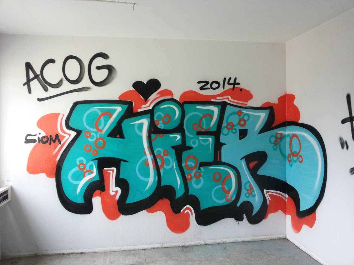 Graffiti Wall - Photo by PetreUhlman - Hier, Acog, Siom
