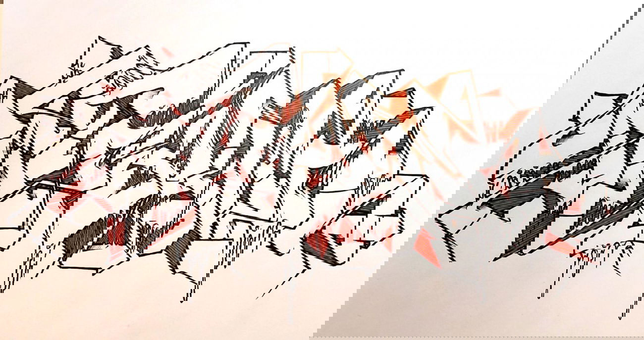 Graffiti Sketch - Photo by PetrolOne