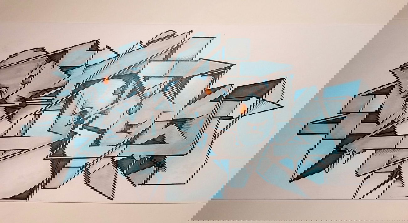 Graffiti Sketch - Photo by PetrolOne