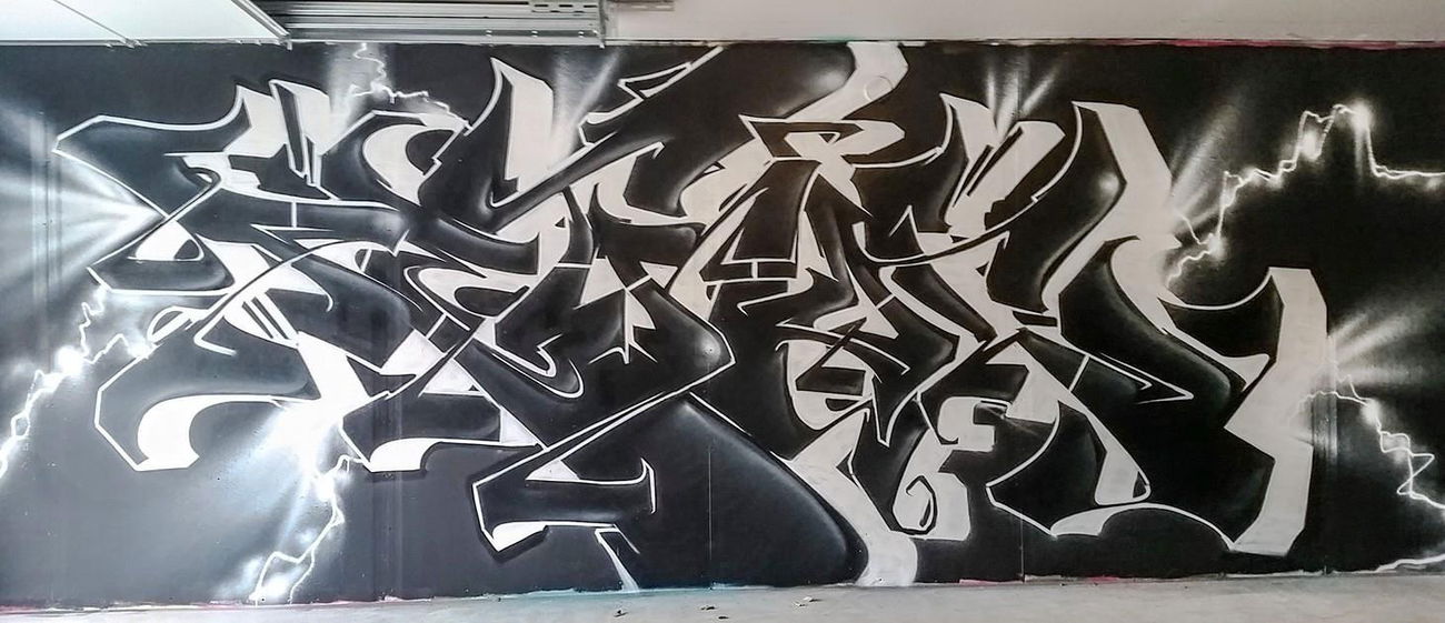 Graffiti Wall - Photo by PetrolOne (2015)