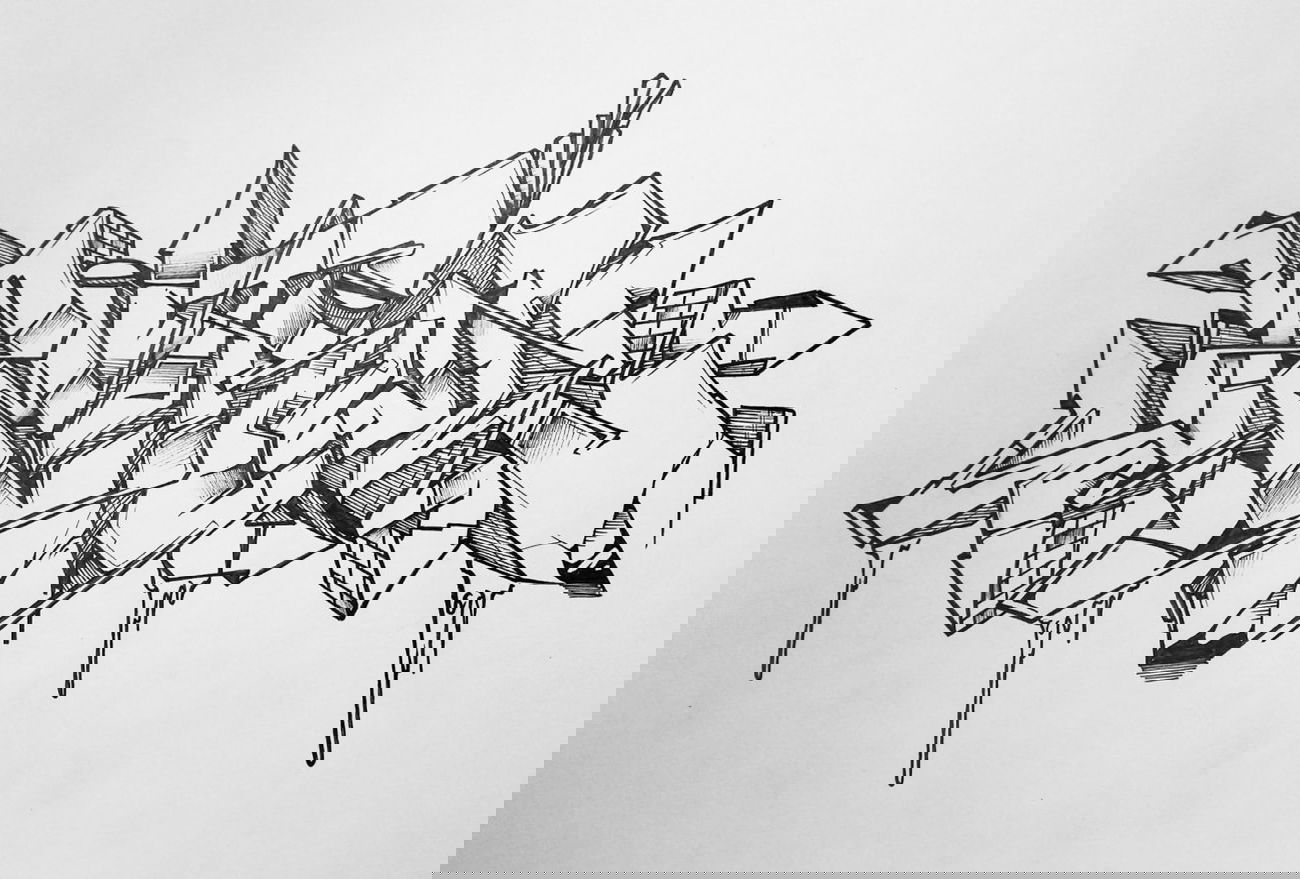 Graffiti Sketch - Photo by PetrolOne