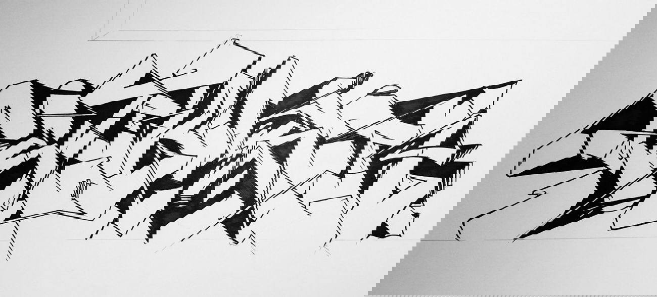 Graffiti Sketch - Photo by PetrolOne