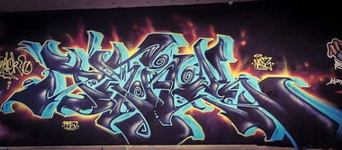 Graffiti Wall - Photo by PetrolOne (2015)