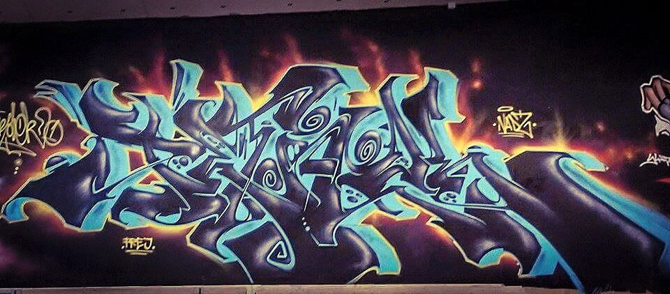 Graffiti Wall - Photo by PetrolOne (2015)