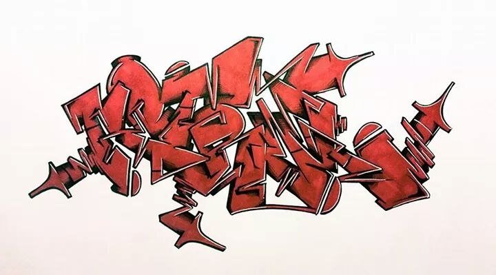 Graffiti Sketch - Photo by PetrolOne