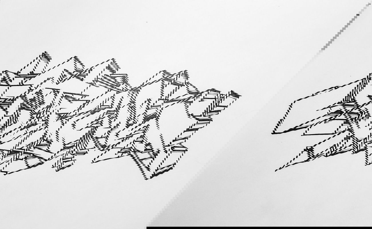 Graffiti Sketch - Photo by PetrolOne