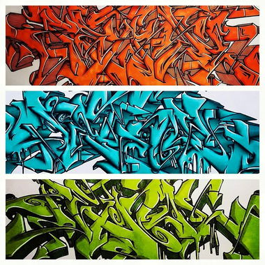 Graffiti Wall - Photo by PetrolOne (2015)