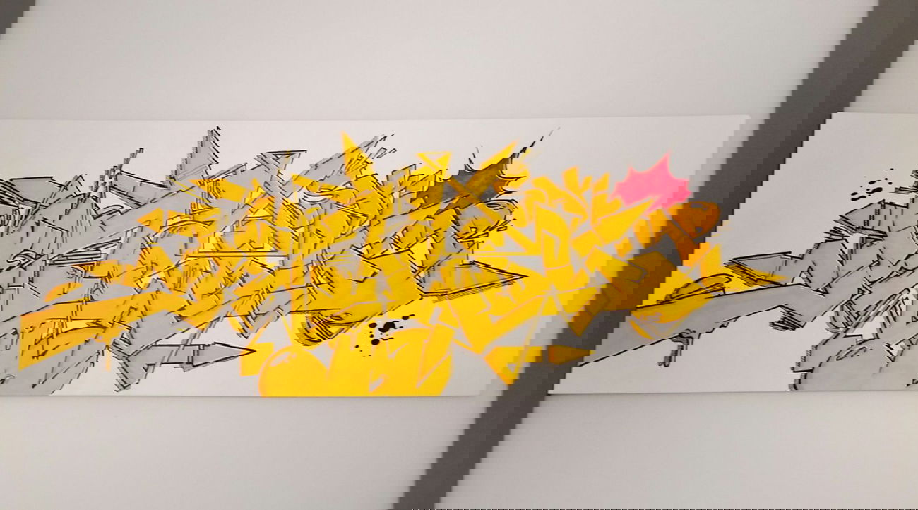 Graffiti Sketch - Photo by PetrolOne