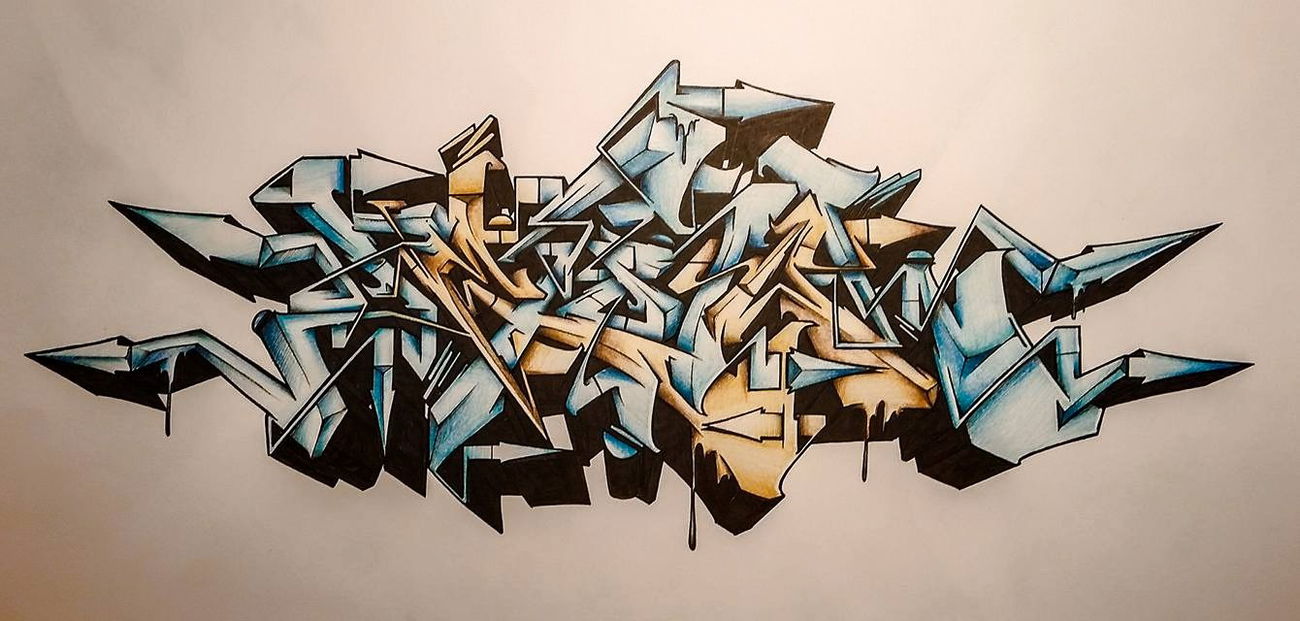 Graffiti Wall - Photo by PetrolOne (2015)