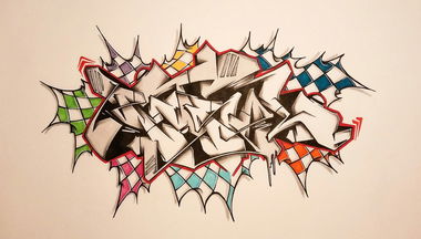 Graffiti Sketch - Photo by PetrolOne