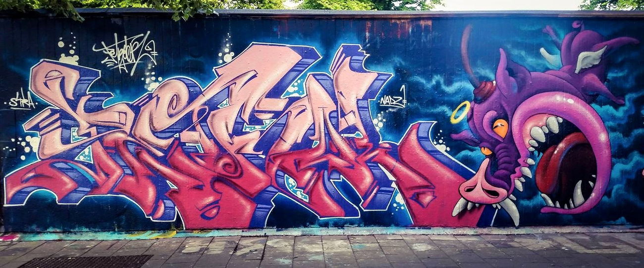 Graffiti Wall - Photo by PetrolOne (2015)