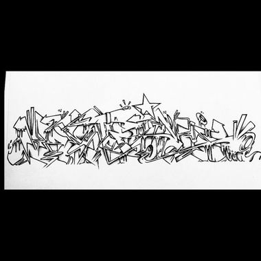 Graffiti Sketch - Photo by PetrolOne