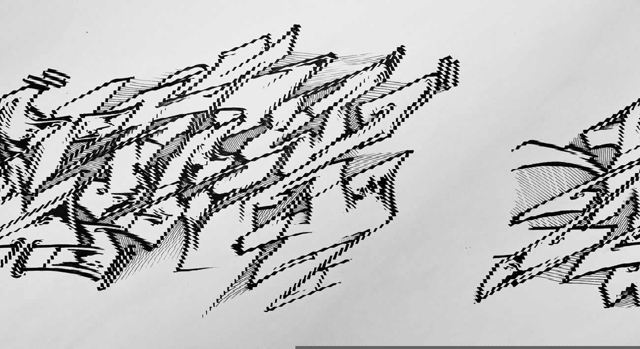 Graffiti Sketch - Photo by PetrolOne