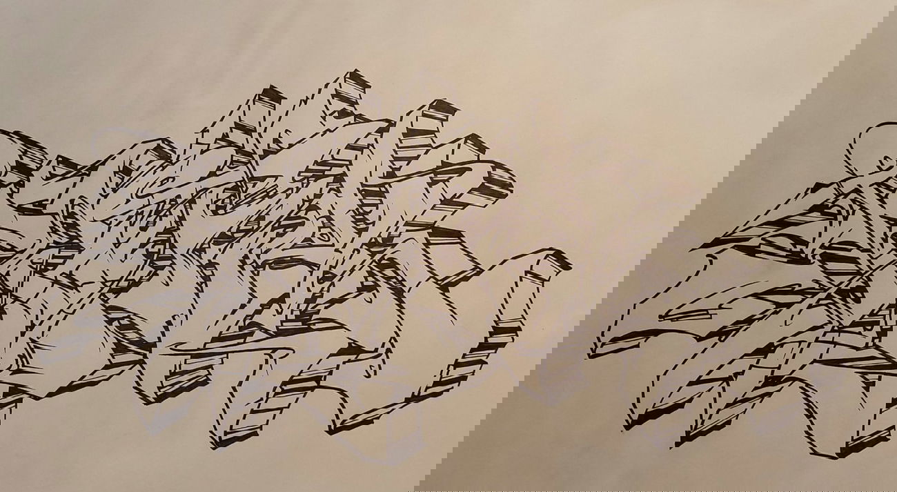 Graffiti Sketch - Photo by PetrolOne