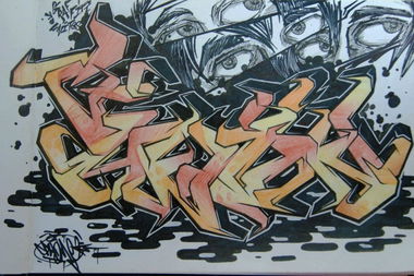 Graffiti Sketch in Tula - Photo by Phame5 - Phame, Fame, Swag (2013)