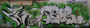 Graffiti Wall in Tula - Photo by Phame5 - Phame, Fame, Swag (2013)