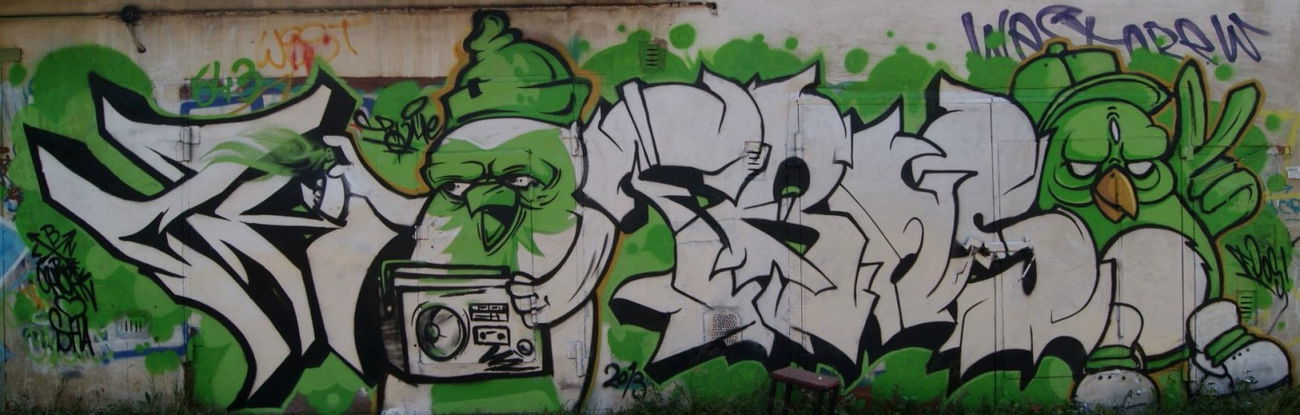 Graffiti Wall in Tula - Photo by Phame5 - Phame, Fame, Swag (2013)