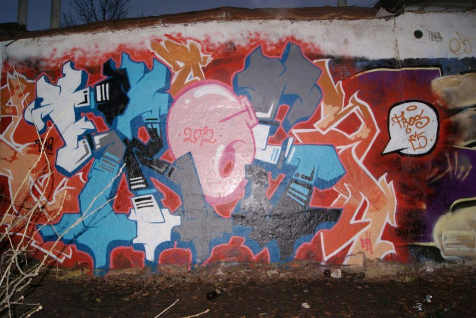 Graffiti Wall in Tula - Photo by Phame5 - Production, Phame, Fame (2012)