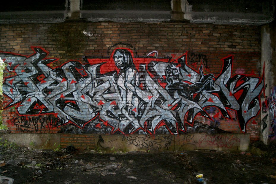 Graffiti Wall in Tula - Photo by Phame5 - Phame, Fame, Tula (2013)