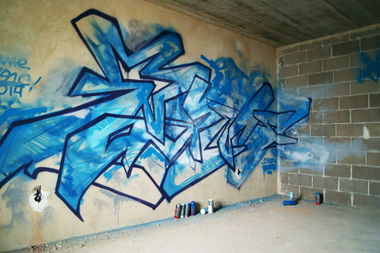 Graffiti Wall - Photo by Phame5 (2014)