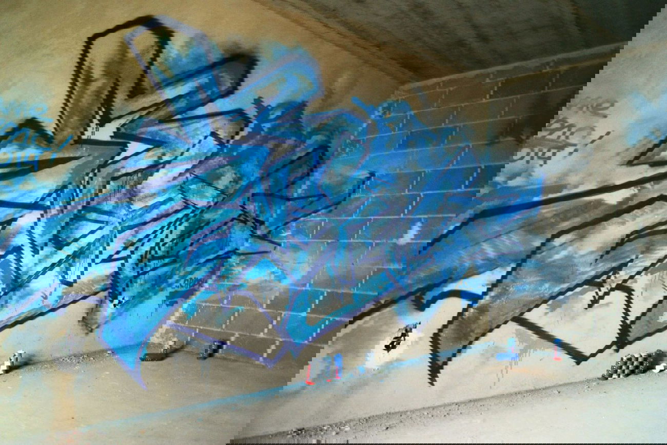 Graffiti Wall - Photo by Phame5 (2014)