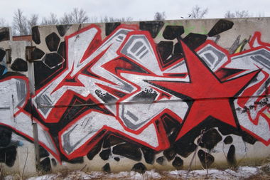 Graffiti Wall - Photo by Phame5 (2013)