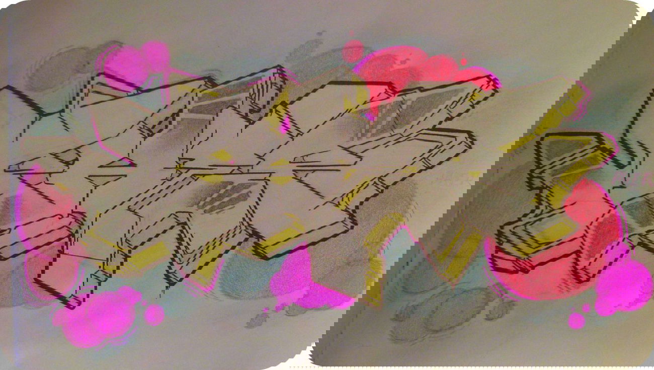 Graffiti Sketch - Photo by PherZo