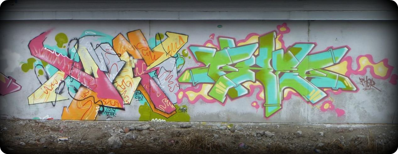 Graffiti Wall - Photo by PherZo