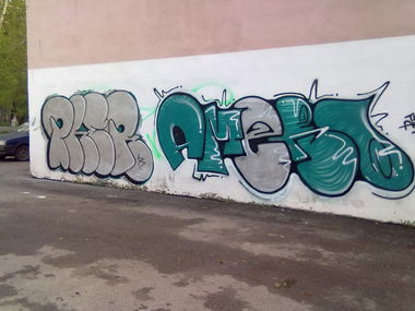 Graffiti Bombing - Photo by PherZo