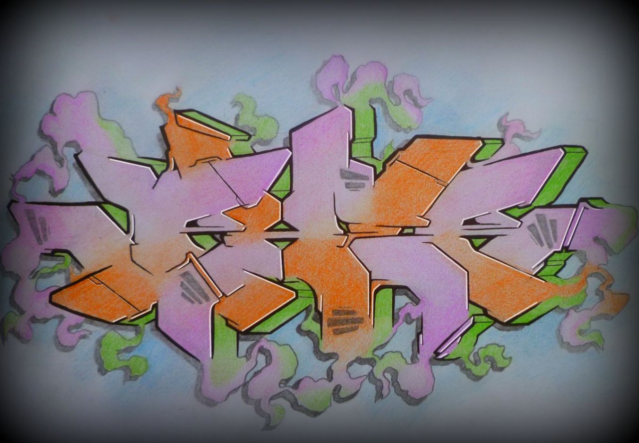 Graffiti Sketch - Photo by PherZo