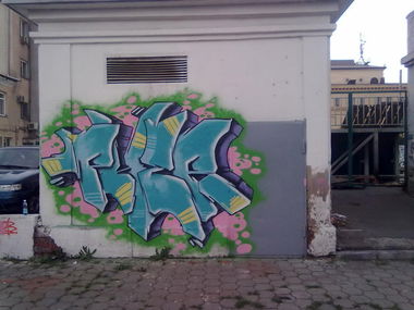 Graffiti Bombing - Photo by PherZo
