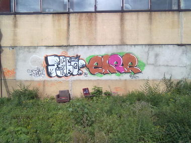 Graffiti Bombing - Photo by PherZo