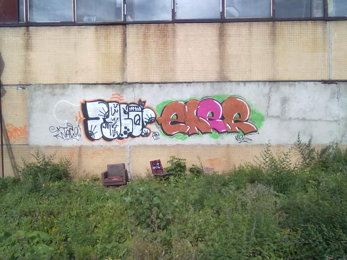 Graffiti Bombing - Photo by PherZo