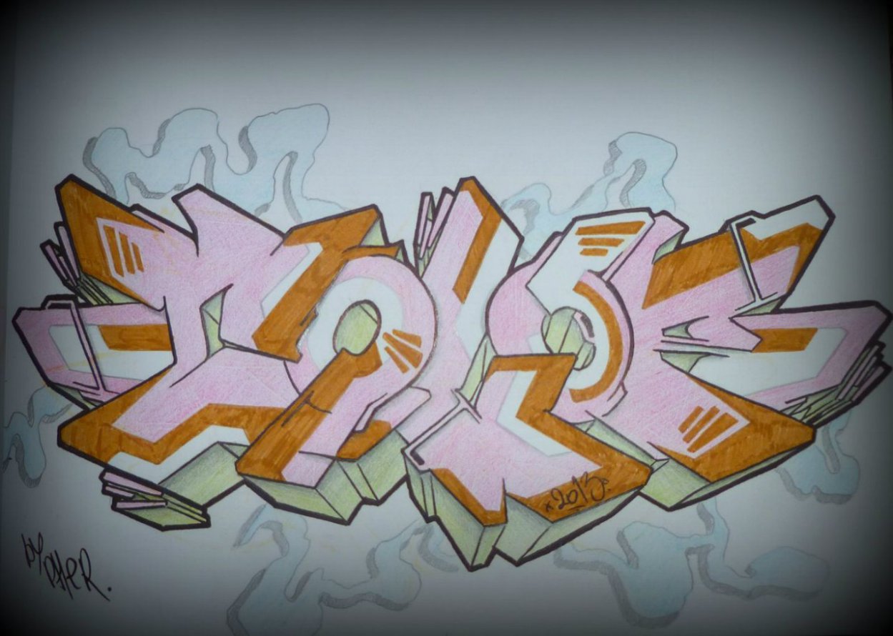 Graffiti Sketch - Photo by PherZo - ?????