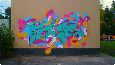 Graffiti Wall - Photo by PherZo