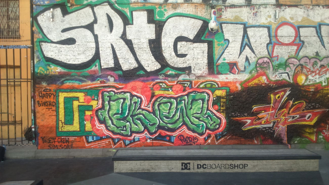 Graffiti Wall - Photo by PherZo