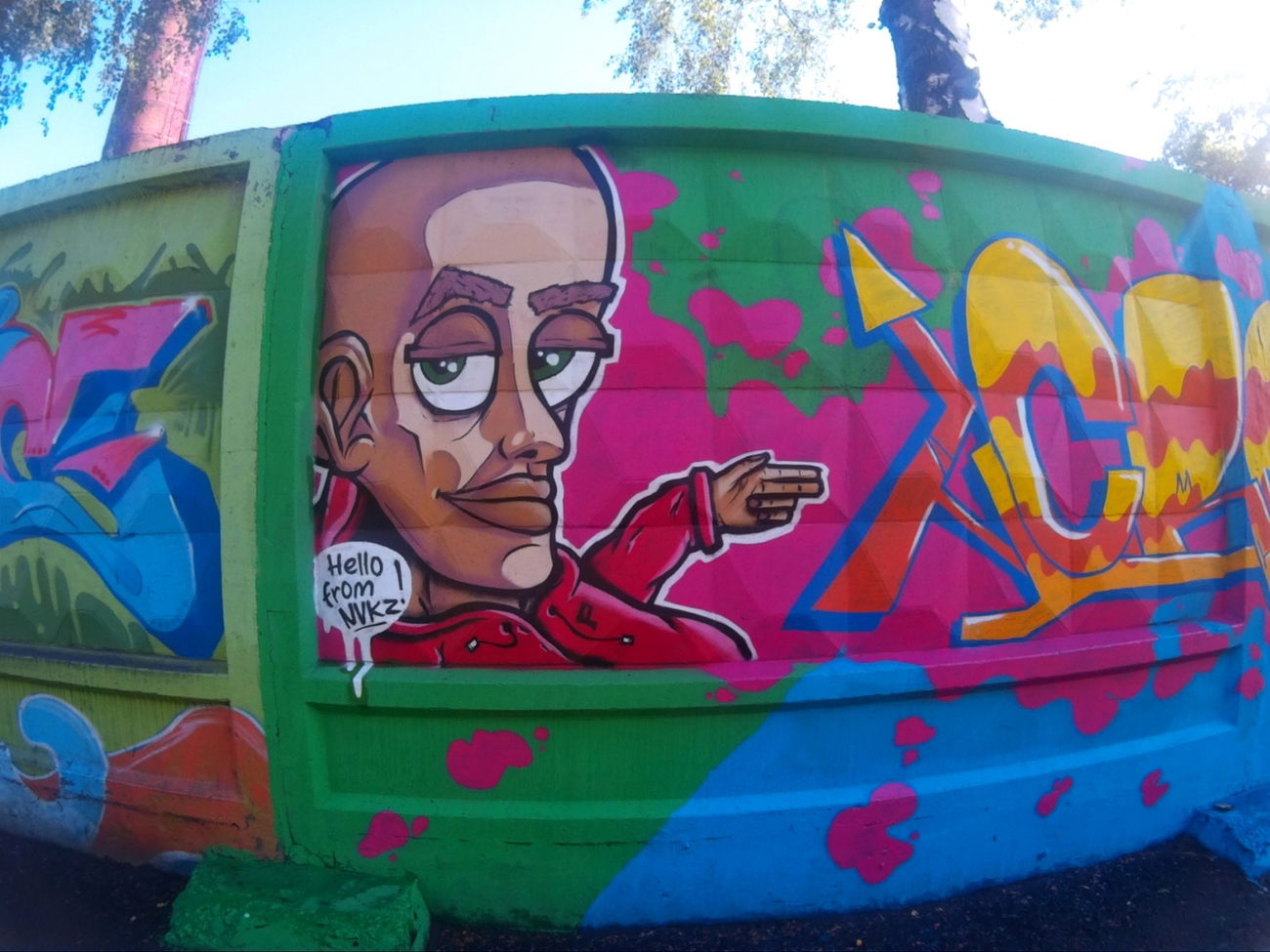 Graffiti Wall - Photo by PherZo