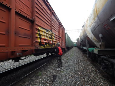 Graffiti Train - Photo by PherZo